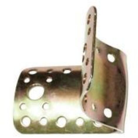 PIASTRA DI GIUNZIONE SAGOMATA PER PALI Ø 80/100 65x85 mm -