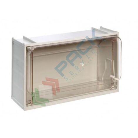 CASSETTIERA MODULARE COMPONIBILE 'CRYSTAL BOX' 1 cassetto - cm 30 x 15,5 x 17,5 MOBILPLASTIC 2 PZ