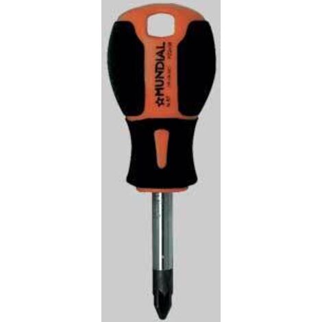 Giravite tipo corto per viti a croce pozidriv mundial pz 2 mm 6,0x38