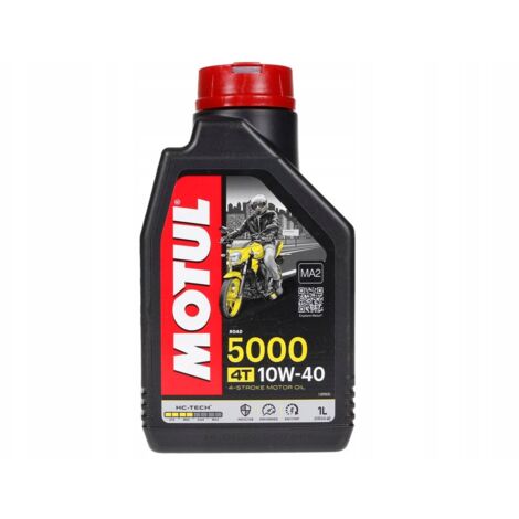 LUBRIFICANTE MOTO '5000' 10W-40 4 TEMPI MOTUL 1 lt