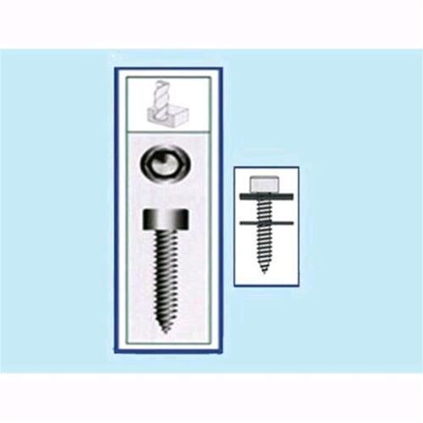 Viti autofilettanti T.C. con cava esagonale - 4,8x32 mm. Conf. 500 Pz