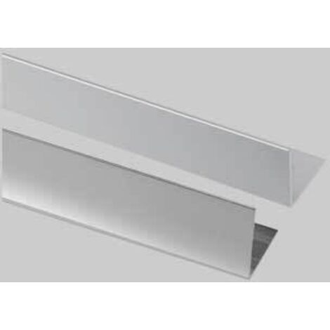 Profilo per rivestimenti angolare 30x30x1 mm - lucido - barra 3 mt 855/3/93 conf. da 15 ml