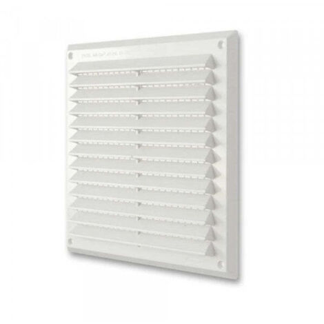 Griglia presa aerazione pvc bianca rettangolare da sovrapporre 630x230 mm