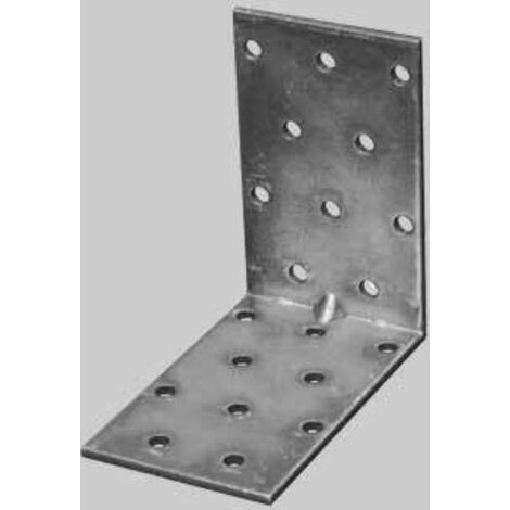 Piastra ad angolo pesante 8/3 80x80x50 mm conf. da 25 pz