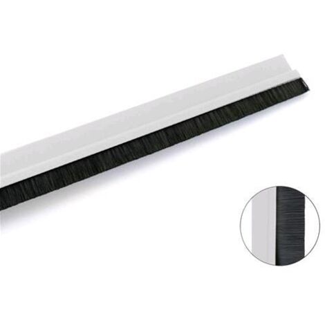 Asta barra in pvc parafreddo paraspifferi cm100 colore bianco dietroporta geko