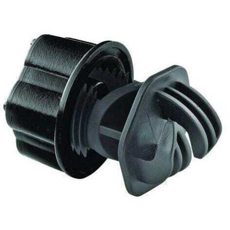 Isolatore per corda da picchetto in ferro 17 mm confezione da 25 pezzi