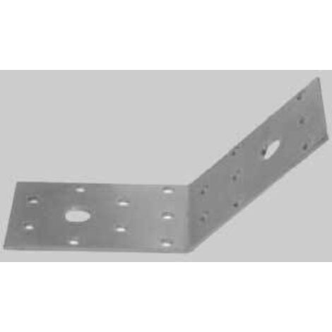 Piastra ad angolo 135&deg pesante 389 80x80x50 mm conf. da 25 pz