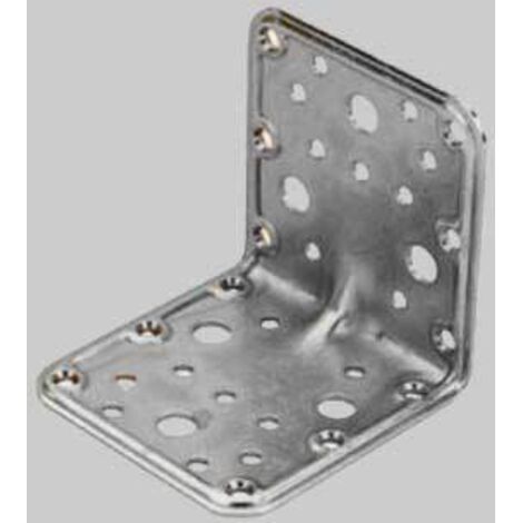 Piastra ad angolo 8 70x70x55 mm conf. da 50 pz