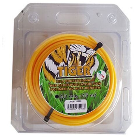 filo per decespugliatore professionale tondo 'tiger' ø mm 1,6x15 mt