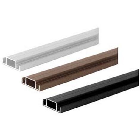 PROFILO TRAVERSO IN ALLUMINIO X ZANZARIERA LINEA B cm.2.6x1x200 - Misura: bianco RAL9010