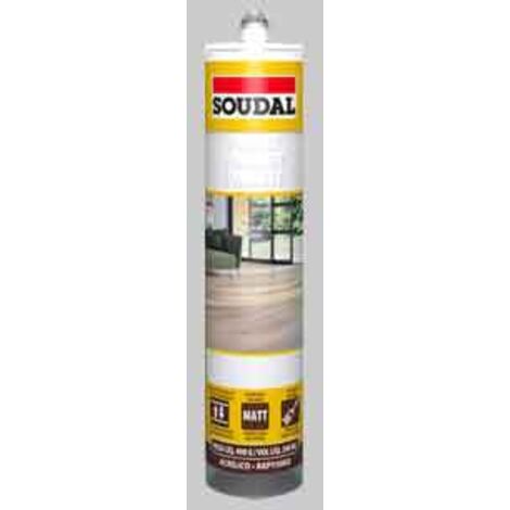 Silicone legno soudal 300 ml - noce
