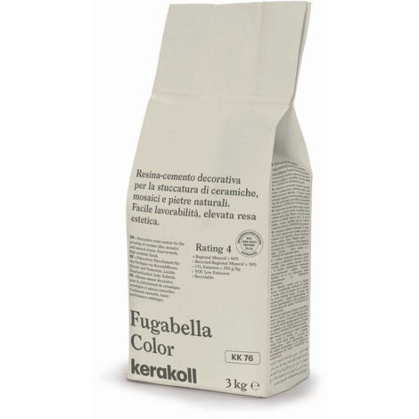 Fugabella color kk 76 resina-cemento per stuccatura kg 3