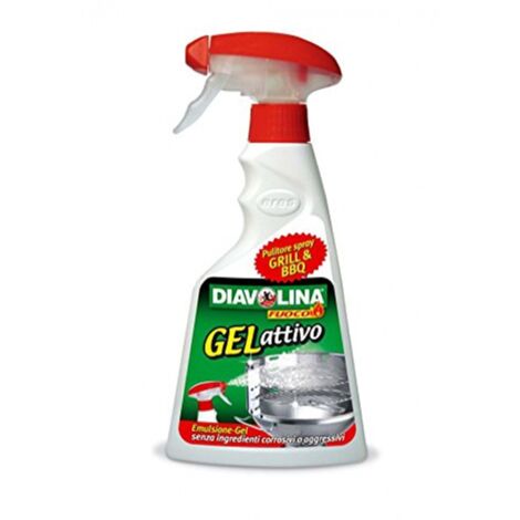 PULITORE PER GRIGLIE E BARBECUE 'GEL ATTIVO' DIAVOLINA 500