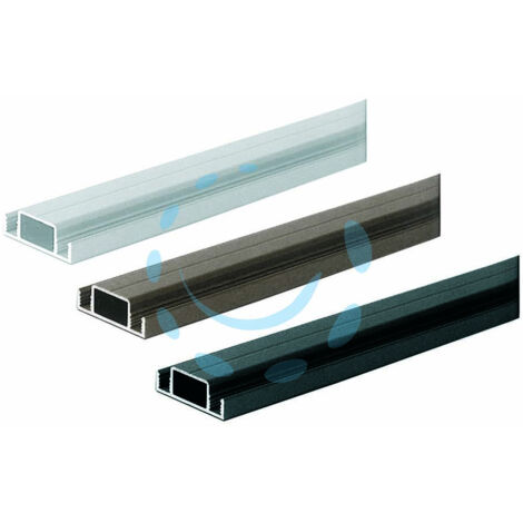 4PZ PROFILO TRAVERSO ALLUMINIO X ZANZARIERA LINEA B cm2.6x1x200 marrone RAL8017