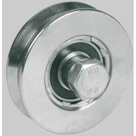 Ruota con bullone per cancelli a 2 cuscinetti 160 mm