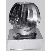 Fumaiolo quadro radiante 220x220 mm