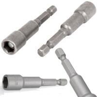 5PZ CHIAVE A BUSSOLA MAGNETICA PER AVVITATORI mm 10 - lunghezza mm 45
