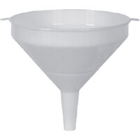 Imbuto in moplen 35 cm con porta filtro senza filtro per vino olio uva mosto imbuti plastica travaso