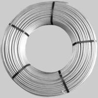 FUNE ZINCATA COMMERCIALE Ø 8 mm - rotolo 100 mt