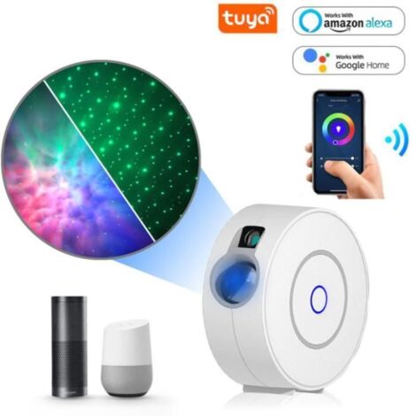 Projecteur étoile intelligent WiFi Laser ciel étoilé veilleuse Led colorée PRUMYA - Projecteur étoile (1/4)