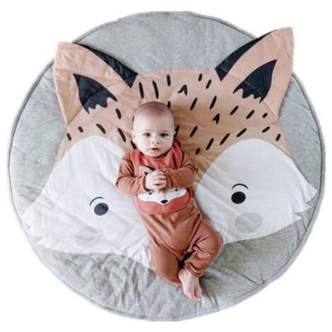 Tapis d\'éveil Design renard dessin animé - Type Gray (1/4)