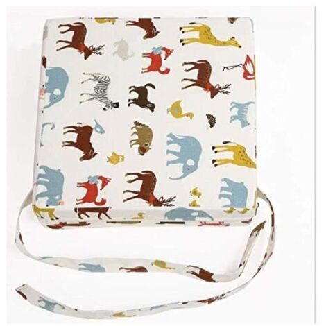Coussin d\'appoint augmenté et réglable pour Chaise de Salle à Manger Enfant (Beige) (1/4)