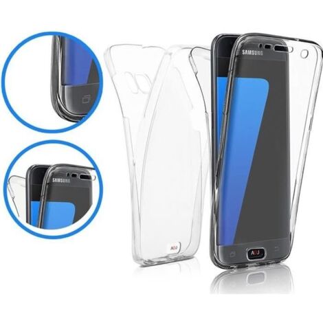 Samsung Galaxy S7 - Nouvelle silicone Anti-Chocs, Samsung Galaxy S7 Coque silicone gel integral Fine, Souple, Transparente, Antidér (1/4)