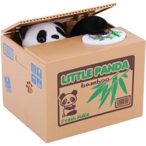 Tirelire Panda Originale Tirelire Enfant Tirelire volent d\'argent -SWT (1/4)