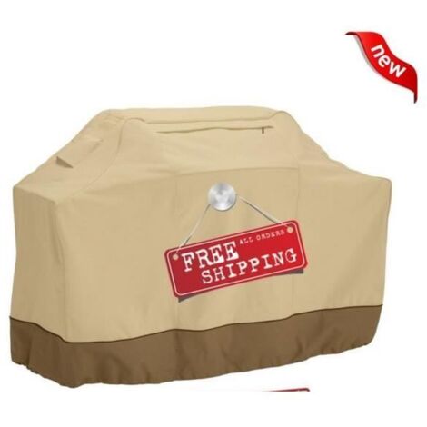 Housse de barbecue imperméable crème SANLIN BEANS - 170  61  117cm - Polyester (1/4)