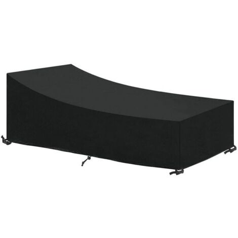Housse Transat, Housse pour Chaise Longue Exterieur, Housse de Protection pour Transat de Jardin,210x75x80/40cm (1/5)