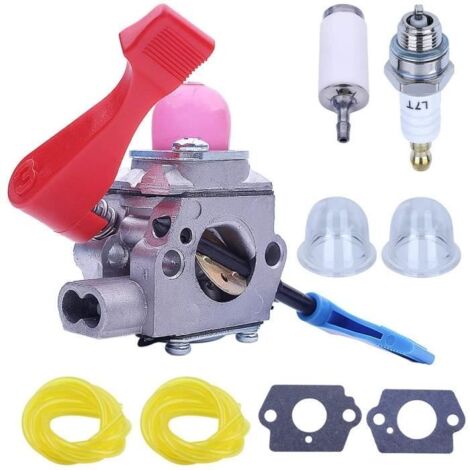Souffleur de feuilles Remplacement Kit avec Ligne de filtre à carburant pour carburateur WT-606 WT-784 pour C1Q-W11G pour Poulan (1/4)
