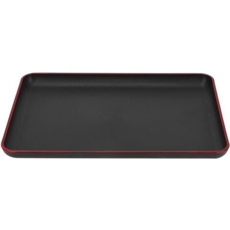 Plateau en plastique rectangulaire de portion de nourriture de plateau en plastique de style japonais de 30  de 20cm (1/4)