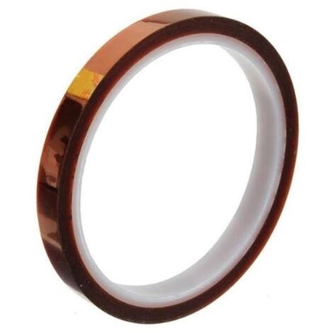 1pcs 10mm 100ft Heat Resistant 280℃ ruban Polyimide KAPTON Tape Rouleau (1/4)