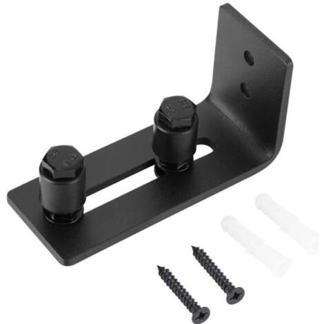 ensemble Porte coulissant grange stabilisateur système coulissant Rail de porte suspendu guidage plancher - BIG