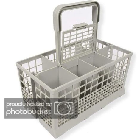 Panier à couverts pour lave-vaisselle universel - LICHIFIT - Gris - Matière plastique - Taille 240x140x120mm (1/4)