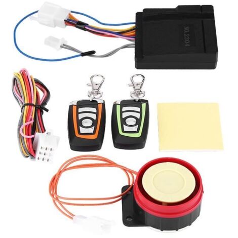 Système de sécurité antivol de moto Alarm Alarme de sécurité anti-vol -OHL (1/4)