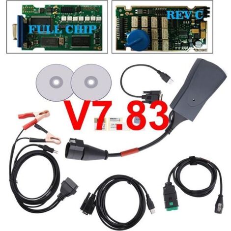 Outil de Diagnostic de Voiture Auto Scanner OBD-II V25 Code Reader pour Citroën Peugeot PROXIA/Lexia-3 V48 PP2000 V7.83 Full Chip (1/4)