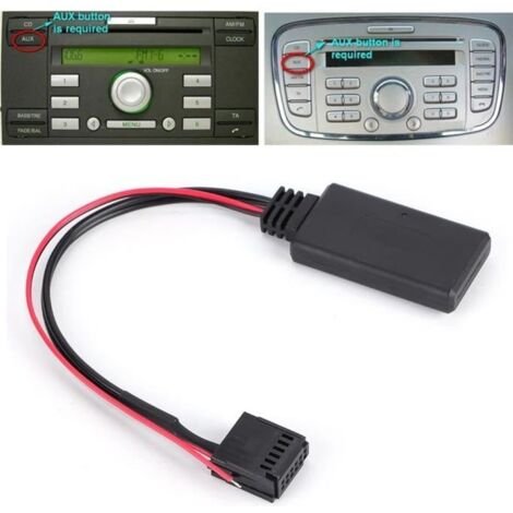 Adaptateur Audio Sans Fil De Câble Aux-In De Module De Voiture Adapté ...