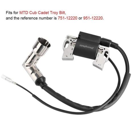 Bobine d\'allumage pour MTD Cub Cadet Troy Bilt 751-12220 951-12220 (1/4)