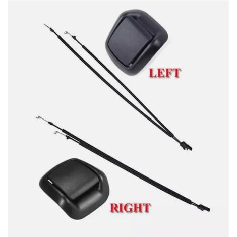 Poignée d\'inclinaison de siège avant gauche + droite + câble pour Ford Fiesta MK6 3 portes 2002-2008 (1/5)