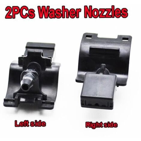 2PCS - Jet de Gicleur Lave-Glace - Voiture Pulvérisateur d\' Eau Pare-Brise Tuyau - Pour Toyota Prius XW30 Prius V 09-15 Lexus RX350