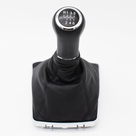 Lot de Pommeau Levier De Vitesse À 6 Vitesse avec Couvre-Soufflet Pour Opel-Vauxhall Astra H 2005-2009 (1/4)