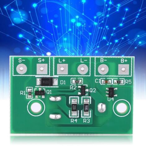Carte de commande de module de contrôleur de lampe solaire avec interrupteur pour batterie au lithium 3.7V (1/4)