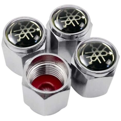 Bouchons de tige de Valve de voiture pour Yamaha R1 R3 R6 R15 R25 YBR125 YBR250 XT600 DT125 FZ1, couvercle de (1/3)