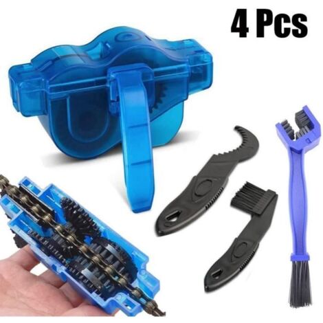 Nettoyeur de chaîne de vélo - Bike Chain Cleaner - 4PCS - Portable - Compatible toutes chaînes - Pratique (1/4)