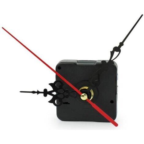 Mouvement Mécanisme D\'horloge Silencieux Quartz 3 Aiguilles Noir Murale Pendule