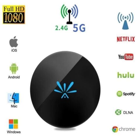 Projecteur - Sans Fil - Compatible HDMI - Support Netflix et YouTube - Portable - Plug and Play (1/3)