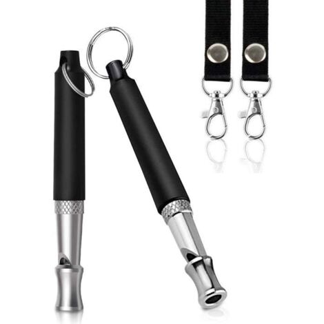 Sifflet Professionnel à ultrasons pour Dressage de Chien, fréquence réglable, sifflet d\'obéissance pour Chien, sifflet en métal (1/3)