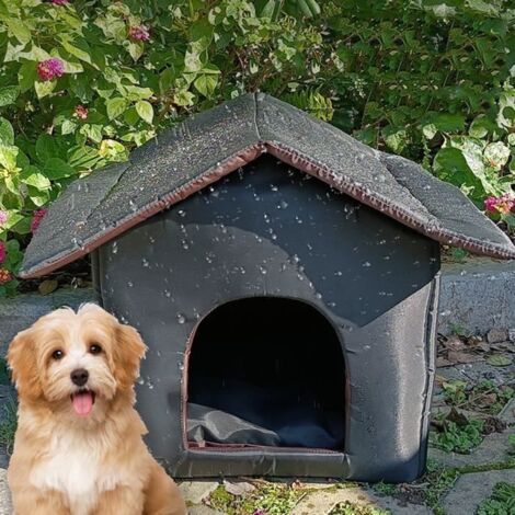 Maison pour Chat Extérieur, Hiver Chat Cabane Niche, Facile À Laver, Tente De Nid De Chat Pliable Imperméable, Abri De Chat Extérieu (1/3)