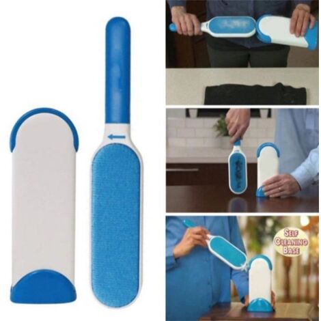 Brosse à poils - Fur Wizard - Fur Wizard Pet Fur & Lint Remover - Réutilisable - Autonettoyante - Extra-large (1/4)